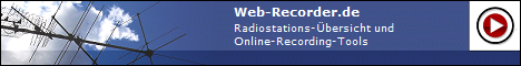 Radiostationen und Webradio-Recorder